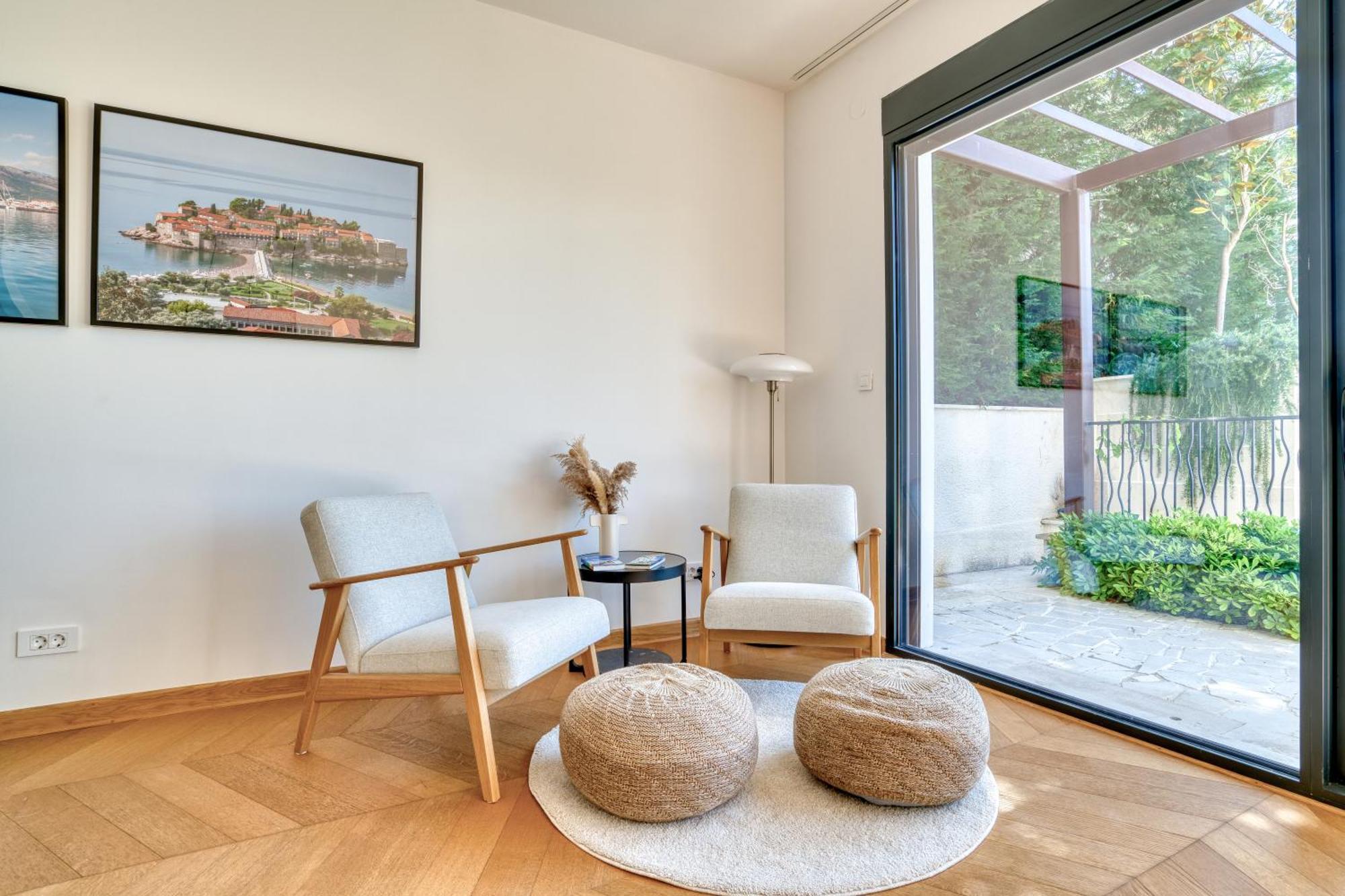 Quercus Residences Apartments Sveti Stefan Ngoại thất bức ảnh